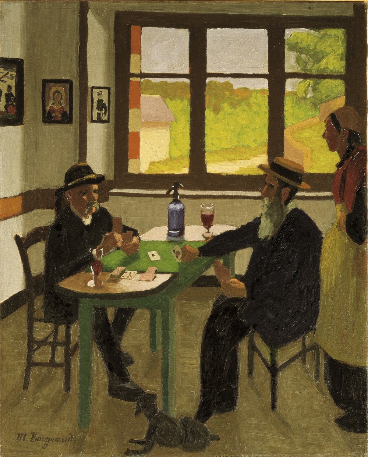 La partie de cartes